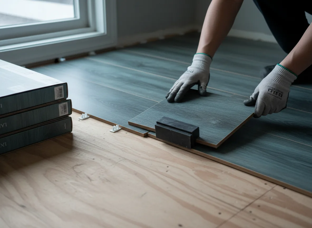 Luxury Vinyl Plank Installation company in Kansasville, WI